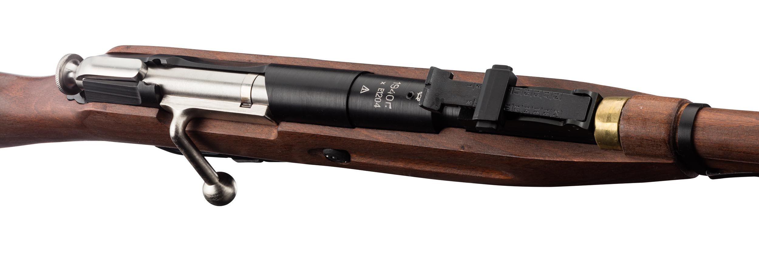 Photo Réplique airsoft Bolt fusil Mosin-Nagant 1891/30 à ressort metal et bois 1,5J